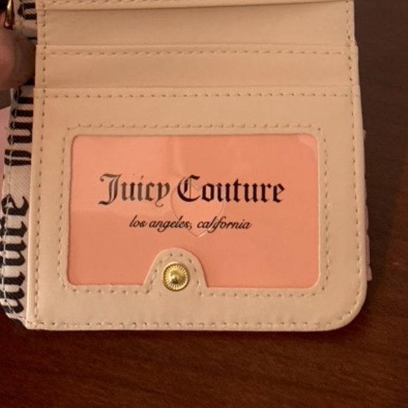 Juicy Couture Blush Pretty Bow Small Zip-Around Wallet--NWT - Picture 11 of 16